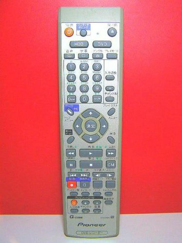 【中古】パイオニア DVDレコーダーリモコン VXX2886