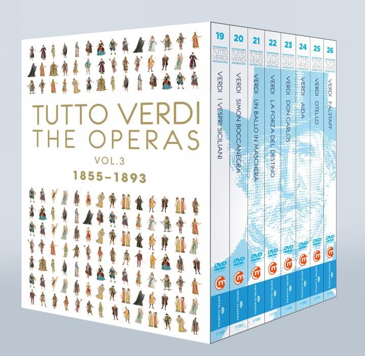 šTutto Verdi Operas 3 (1855 - 1893) [DVD]