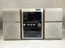 【中古】Panasonic パナソニック SC-PM710SD-S SDステレオシステム (CD/MD/SD/カセット/AM/FMラジオコンポ)(本体SA-PM710SDとスピーカーSB-PM710のセット)