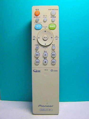 【中古】パイオニア DVDレコーダーリモコン VXX3106