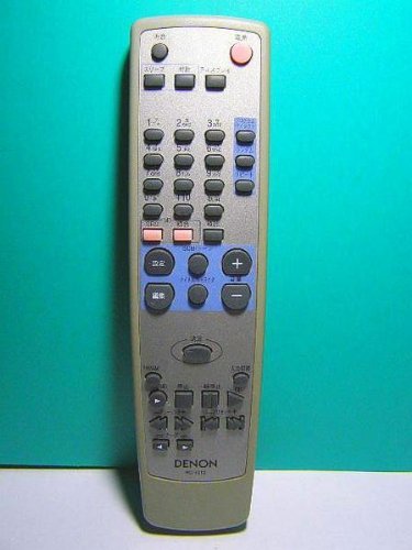 【中古】DENON オーディオリモコン RC-1012