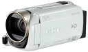 【中古】Canon デジタルビデオカメラ iVIS HF R52 ホワイト 光学32倍ズーム IVISHFR52WH