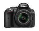 【中古】Nikon デジタル一眼レフカメラ D5300 18-55mm VR II レンズキット ブラック 2400万画素 3.2型液晶 D5300LK18-5...