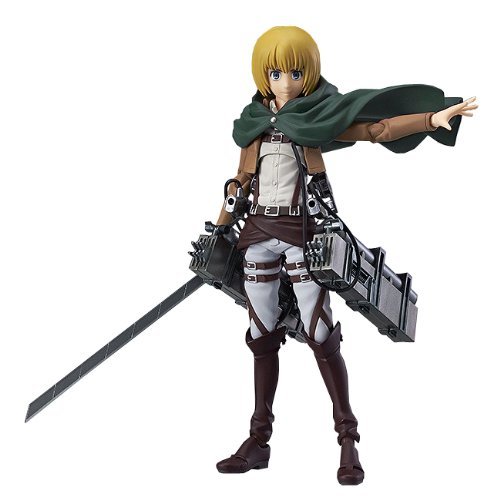 【中古】figma 進撃の巨人 アルミン・アルレルト （ワンダーフェスティバル2014[冬]、グッドスマイルオンラインショップ限定）