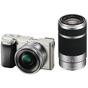 【中古】SONY ミラーレス一眼 α6000 ダブルズームレンズキット E PZ 16-50mm F3.5-5.6 OSS + E 55-210mm F4.5-...