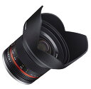 【中古】Samyang SY12M-FX-BK 12mm F2.0 超広角レンズ Fujifilm Xマウントカメラ用 ブラック