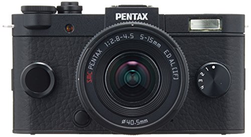 【中古】PENTAX ミラーレス一眼 Q-S1 ズームレンズキット [標準ズーム 02 STANDARD ZOOM] ブラック 06076