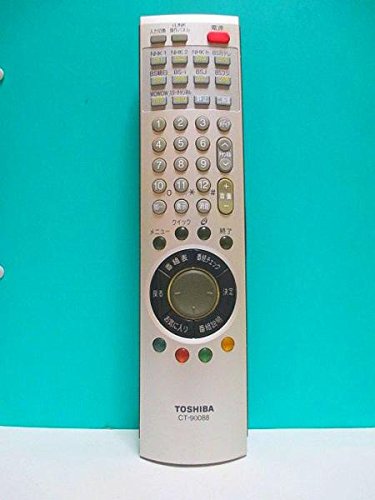 【中古】東芝 テレビリモコン CT-90088