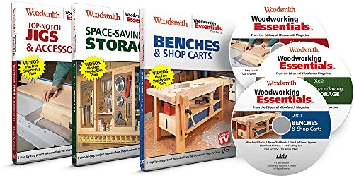 šWoodsmith Woodworking Essentials 3 Disc Set