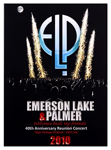 ご来店ありがとうございます。昭和・平成のCD、DVD、家電、音響機器など希少な商品も多数そろえています。レコード、楽器の取り扱いはございません。掲載していない商品もお探しいたします。映像商品にはタイトル最後に[DVD]、[Blu-ray]と表記しています。表記ないものはCDとなります。お気軽にメールにてお問い合わせください。Emerson Lake & Palmer: …Welcome Back My Friends: 40th Anniversary Reunion Concert 2010 [DVD]【メーカー名】Store for Music【メーカー型番】【ブランド名】【商品説明】Emerson Lake & Palmer: …Welcome Back My Friends: 40th Anniversary Reunion Concert 2010 [DVD]・中古品（ユーズド品）について商品画像はイメージです。中古という特性上、使用に影響ない程度の使用感・経年劣化（傷、汚れなど）がある場合がございます。商品のコンディション、付属品の有無については入荷の度異なります。また、中古品の特性上、ギフトには適しておりません。商品名に『初回』、『限定』、『〇〇付き』等の記載がございましても、特典・付属品・保証等は原則付属しておりません。付属品や消耗品に保証はございません。当店では初期不良に限り、商品到着から7日間は返品を受付けております。注文後の購入者様都合によるキャンセル・返品はお受けしていません。他モールでも併売している商品の為、完売の際は在庫確保できない場合がございます。ご注文からお届けまで1、ご注文⇒ご注文は24時間受け付けております。2、注文確認⇒ご注文後、当店から注文確認メールを送信します。3、在庫確認⇒新品、新古品：3-5日程度でお届け。※中古品は受注後に、再検品、メンテナンス等により、お届けまで3日-10日営業日程度とお考え下さい。米海外倉庫から取り寄せの商品については発送の場合は3週間程度かかる場合がございます。　※離島、北海道、九州、沖縄は遅れる場合がございます。予めご了承下さい。※配送業者、発送方法は選択できません。お電話でのお問合せは少人数で運営の為受け付けておりませんので、メールにてお問合せお願い致します。お客様都合によるご注文後のキャンセル・返品はお受けしておりませんのでご了承下さい。
