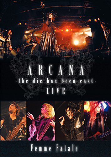 ご来店ありがとうございます。昭和・平成のCD、DVD、家電、音響機器など希少な商品も多数そろえています。レコード、楽器の取り扱いはございません。掲載していない商品もお探しいたします。映像商品にはタイトル最後に[DVD]、[Blu-ray]と表記しています。表記ないものはCDとなります。お気軽にメールにてお問い合わせください。ARCANA -the die has been cast- LIVE [DVD]【メーカー名】Femme Fatale【メーカー型番】【ブランド名】Femme Fatale【商品説明】ARCANA -the die has been cast- LIVE [DVD]・中古品（ユーズド品）について商品画像はイメージです。中古という特性上、使用に影響ない程度の使用感・経年劣化（傷、汚れなど）がある場合がございます。商品のコンディション、付属品の有無については入荷の度異なります。また、中古品の特性上、ギフトには適しておりません。商品名に『初回』、『限定』、『〇〇付き』等の記載がございましても、特典・付属品・保証等は原則付属しておりません。付属品や消耗品に保証はございません。当店では初期不良に限り、商品到着から7日間は返品を受付けております。注文後の購入者様都合によるキャンセル・返品はお受けしていません。他モールでも併売している商品の為、完売の際は在庫確保できない場合がございます。ご注文からお届けまで1、ご注文⇒ご注文は24時間受け付けております。2、注文確認⇒ご注文後、当店から注文確認メールを送信します。3、在庫確認⇒新品、新古品：3-5日程度でお届け。※中古品は受注後に、再検品、メンテナンス等により、お届けまで3日-10日営業日程度とお考え下さい。米海外倉庫から取り寄せの商品については発送の場合は3週間程度かかる場合がございます。　※離島、北海道、九州、沖縄は遅れる場合がございます。予めご了承下さい。※配送業者、発送方法は選択できません。お電話でのお問合せは少人数で運営の為受け付けておりませんので、メールにてお問合せお願い致します。お客様都合によるご注文後のキャンセル・返品はお受けしておりませんのでご了承下さい。