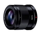 【中古】パナソニック(Panasonic) 単焦点 中望遠レンズ マイクロフォーサーズ用 ルミックス G 42.5mm/ F1.7 ASPH. / POWER O.I.S. ブラック H-HS043-K