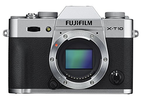【中古】FUJIFILM ミラーレス一眼 X-T10 ボディ シルバー X-T10-S