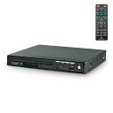【中古】VERTEX ヴァーテックス DVDプレーヤー ブラック 簡単リモコン付属 CPRM対応・SD/SDHCカードスロット内蔵・USB端子搭載 DVD-V305BK