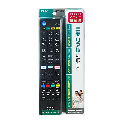 【中古】ELPA エルパ テレビリモコン ミツビシ RC-TV009MI 【中古】ELPA エルパ テレビリモコン ミツビシ RC-TV009MI