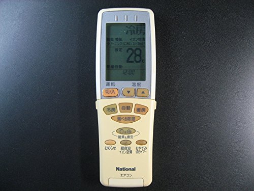 【中古】パナソニック エアコンリモコン A75C2775