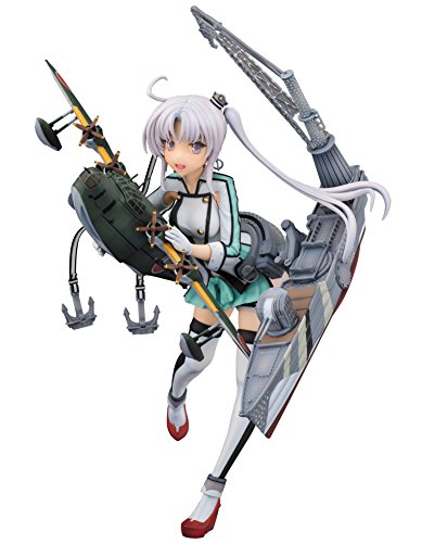 【中古】ファニーナイツ 艦隊これくしょん -艦これ- 秋津洲 1/7スケール PVC製 塗装済み 完成品フィギュア
