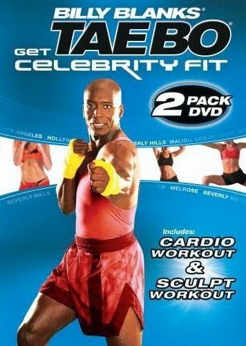 【中古】Tae Bo Billy Blanks Celebrity Fit Cardio & Sculpt 2 DVDs Set - Region 0 Worldwide