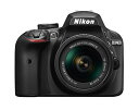 【中古】Nikon デジタル一眼レフカメラ D3400 AF-P 18-55 VR レンズキット ブラック D3400LKBK