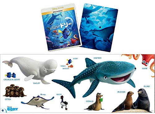 [중고] [.co.jp 한정] 파인딩 돌리 MovieNEX 플러스 3D 스틸 북 : 온라인 수량 한정 상품 [블루 레이 3D + 블루 레이 + DVD + 디지털 복사 (클라우드 대응) + MovieNEX 월드] (