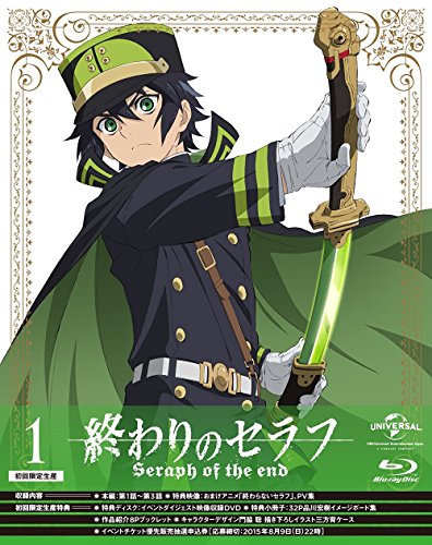 【中古】 終わりのセラフ 第1期 2 通常版 BD+DVD  北米版  Bluーray 中古】 終わりのセラフ 第1期 2 通常版 BD+DVD 北米版 Blu