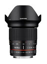 【中古】SAMYANG 単焦点広角レンズ 20mm F1.8 ED AS UMC マイクロフォーサーズ用