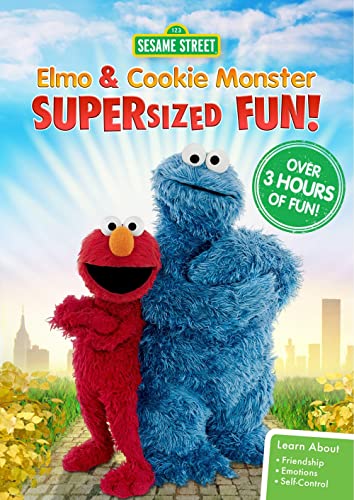 【中古】Sesame Street: Elmo and Cookie Monster Supersized Fun [DVD]