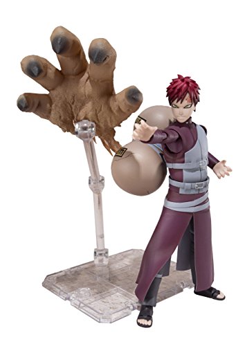 【中古】S.H.Figuarts NARUTO-ナルト- 疾風伝 我愛羅 全高約140mm