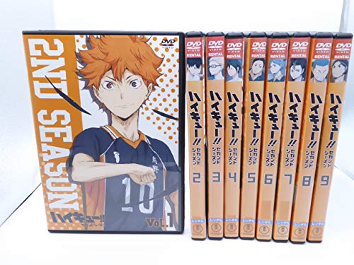 【中古】ハイキュー!! セカンドシーズン [レンタル落ち] 全9巻セット [マーケットプレイスDVDセット商品]