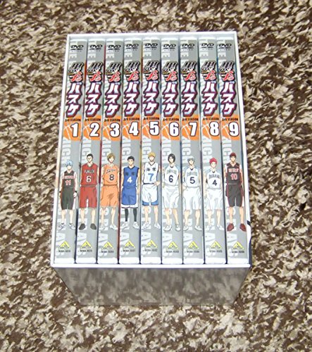 【中古】DVD 黒子のバスケ 3rd SEASON 特装限定版 全9巻セット収納BOX 【中古】DVD 黒子のバスケ 3rd SEASON 特装限定版 全9巻セット収納BOX