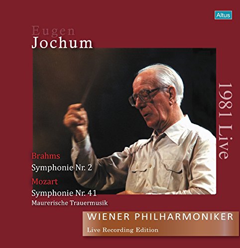 【中古】ヨッフム / ウィーン・フィル 1981年 カール・ベーム追悼演奏会 (Brahms : Symphonie Nr.2 | Mozart : Symphonie Nr.41 Maurerische Trauerm