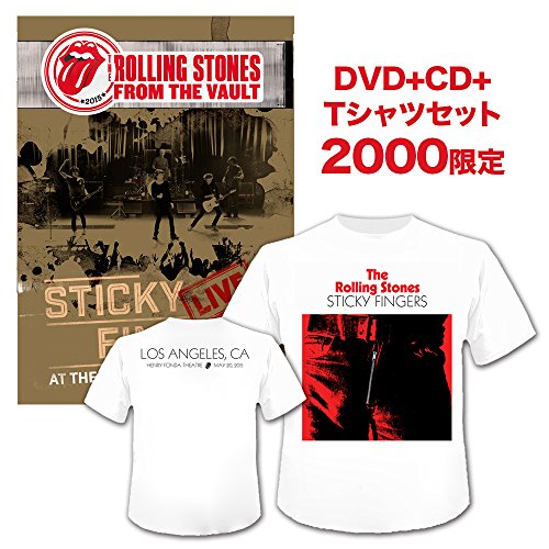 By Title: A Line - 【中古】ザ・ローリング・ストーンズ『スティッキー・フィンガーズ~ライヴ・アット・ザ・フォンダ・シアター2015』【2000セット完全生産限定 DVD+CD+Tシャツ[L/ホワイト](日本先行発売/日本語字幕付/日本語解説