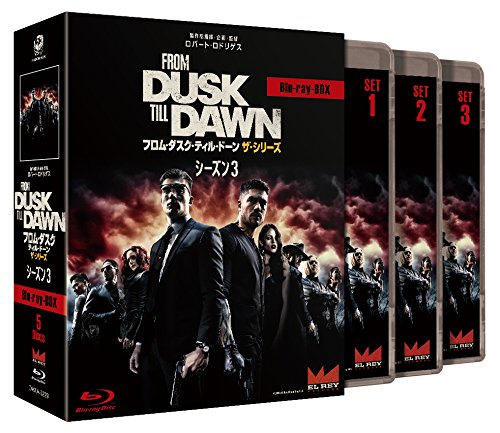 ご来店ありがとうございます。昭和・平成のCD、DVD、家電、音響機器など希少な商品も多数そろえています。レコード、楽器の取り扱いはございません。掲載していない商品もお探しいたします。映像商品にはタイトル最後に[DVD]、[Blu-ray]と表記しています。表記ないものはCDとなります。お気軽にメールにてお問い合わせください。フロム・ダスク・ティル・ドーン ザ・シリーズ3 Blu-ray-BOX【メーカー名】KADOKAWA / 角川書店【メーカー型番】【ブランド名】【商品説明】フロム・ダスク・ティル・ドーン ザ・シリーズ3 Blu-ray-BOX・中古品（ユーズド品）について商品画像はイメージです。中古という特性上、使用に影響ない程度の使用感・経年劣化（傷、汚れなど）がある場合がございます。商品のコンディション、付属品の有無については入荷の度異なります。また、中古品の特性上、ギフトには適しておりません。商品名に『初回』、『限定』、『〇〇付き』等の記載がございましても、特典・付属品・保証等は原則付属しておりません。付属品や消耗品に保証はございません。当店では初期不良に限り、商品到着から7日間は返品を受付けております。注文後の購入者様都合によるキャンセル・返品はお受けしていません。他モールでも併売している商品の為、完売の際は在庫確保できない場合がございます。ご注文からお届けまで1、ご注文⇒ご注文は24時間受け付けております。2、注文確認⇒ご注文後、当店から注文確認メールを送信します。3、在庫確認⇒新品、新古品：3-5日程度でお届け。※中古品は受注後に、再検品、メンテナンス等により、お届けまで3日-10日営業日程度とお考え下さい。米海外倉庫から取り寄せの商品については発送の場合は3週間程度かかる場合がございます。　※離島、北海道、九州、沖縄は遅れる場合がございます。予めご了承下さい。※配送業者、発送方法は選択できません。お電話でのお問合せは少人数で運営の為受け付けておりませんので、メールにてお問合せお願い致します。お客様都合によるご注文後のキャンセル・返品はお受けしておりませんのでご了承下さい。
