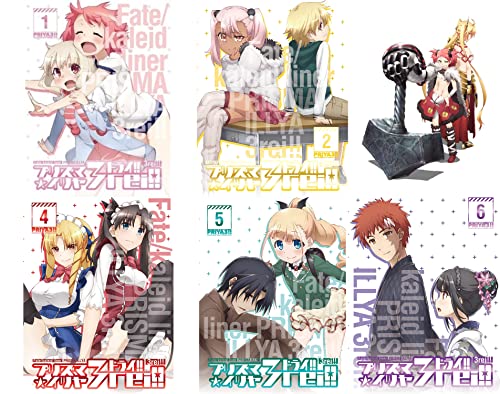 [중고]Fate/kaleid liner 프리즈마☆일리야 드라이!! 첫회 생산 한정판 블루 레이 전 6권 세트 [마켓 플레이스 Blu-ray 세트]