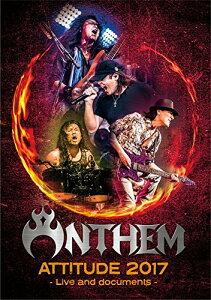 【中古】ANTHEM『ATTITUDE 2017 - Live and documents - 』【初回限定盤2枚組DVD+2枚組CD(BURRN! 広瀬和生氏による日本語解説書封入)】