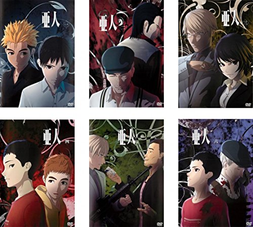 【中古】亜人 第1期 [レンタル落ち] 全6巻セット [マーケットプレイスDVDセット商品]
