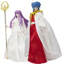 【中古】聖闘士聖衣神話 聖闘士星矢 真紅の少年伝説 太陽神アベル & 女神アテナ 真紅の少年伝説メモリアルセット (フィギュア2点)