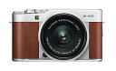 【中古】富士フイルム(FUJIFILM) ミラーレス一眼カメラ X-A5レンズキット ブラウン X-A5LK-BW