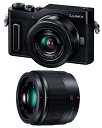 【中古】パナソニック ミラーレス一眼カメラ ルミックス GF10 ダブルレンズキット 標準ズームレンズ/単焦点レンズ付属 ブラック DC-GF10W-K