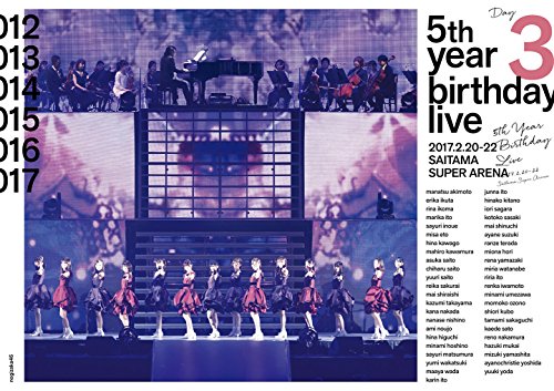 【中古】5th YEAR BIRTHDAY LIVE 2017.2.20-22 SAITAMA SUPER ARENA Day3 (Blu-Ray)