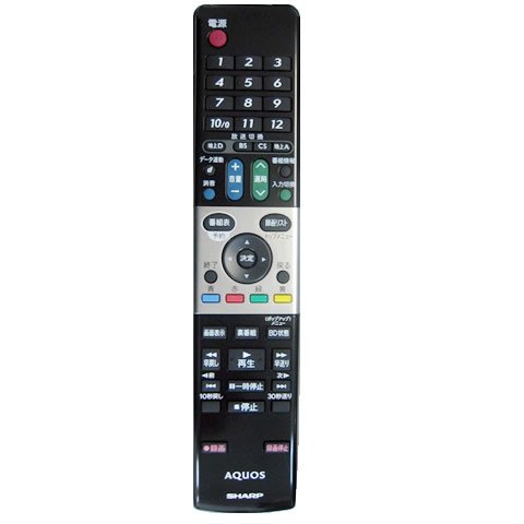 【中古】シャープ[SHARP]シャープ液晶テレビ用リモコン（LC-32DR3 LC-40DR3）【0126380068】