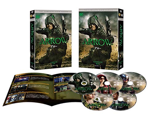 【中古】ARROW/アロー 6thシーズン DVDコンプリート・ボックス (1~23話・5枚組)