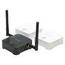 【中古】プリンストン ワイヤレスプレゼンテーション Simple Cast ワイヤレスHDMI(送信機x2/受信機x1セット) PTW-SPCAST