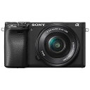 【中古】SONY(ソニー) APS-C ミラーレス一眼カメラ α6400 パワーズームレンズキット(同梱レンズ:SELP1650) ブラック ILCE-6400...
