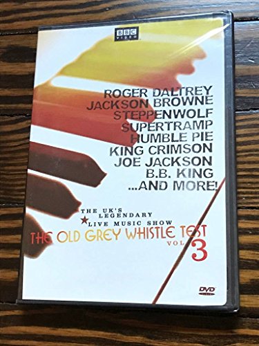 ご来店ありがとうございます。昭和・平成のCD、DVD、家電、音響機器など希少な商品も多数そろえています。レコード、楽器の取り扱いはございません。掲載していない商品もお探しいたします。映像商品にはタイトル最後に[DVD]、[Blu-ray]と表記しています。表記ないものはCDとなります。お気軽にメールにてお問い合わせください。Old Grey Whistle Test 3 [DVD]【メーカー名】BBC Warner【メーカー型番】【ブランド名】BBC Warner【商品説明】Old Grey Whistle Test 3 [DVD]・中古品（ユーズド品）について商品画像はイメージです。中古という特性上、使用に影響ない程度の使用感・経年劣化（傷、汚れなど）がある場合がございます。商品のコンディション、付属品の有無については入荷の度異なります。また、中古品の特性上、ギフトには適しておりません。商品名に『初回』、『限定』、『〇〇付き』等の記載がございましても、特典・付属品・保証等は原則付属しておりません。付属品や消耗品に保証はございません。当店では初期不良に限り、商品到着から7日間は返品を受付けております。注文後の購入者様都合によるキャンセル・返品はお受けしていません。他モールでも併売している商品の為、完売の際は在庫確保できない場合がございます。ご注文からお届けまで1、ご注文⇒ご注文は24時間受け付けております。2、注文確認⇒ご注文後、当店から注文確認メールを送信します。3、在庫確認⇒新品、新古品：3-5日程度でお届け。※中古品は受注後に、再検品、メンテナンス等により、お届けまで3日-10日営業日程度とお考え下さい。米海外倉庫から取り寄せの商品については発送の場合は3週間程度かかる場合がございます。　※離島、北海道、九州、沖縄は遅れる場合がございます。予めご了承下さい。※配送業者、発送方法は選択できません。お電話でのお問合せは少人数で運営の為受け付けておりませんので、メールにてお問合せお願い致します。お客様都合によるご注文後のキャンセル・返品はお受けしておりませんのでご了承下さい。