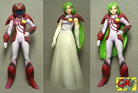 【中古】超時空要塞マクロス ミリア639 PVC完成品フィギュア 3種セット