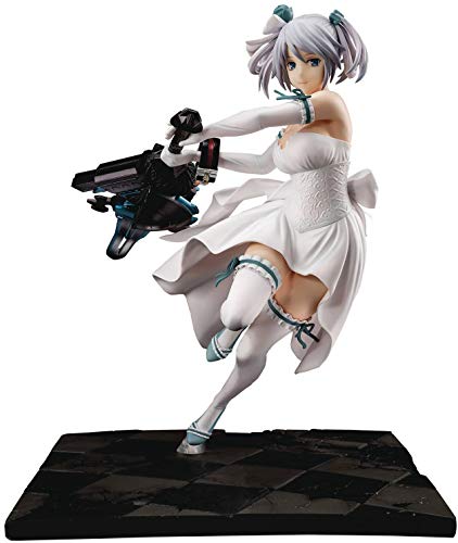 【中古】1/7スケール塗装済み完成品 『ゴッドイーター2』 シエル・アランソン 純白のアニバーサリードレスVer.