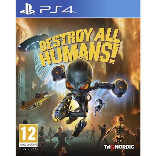 【中古】Destroy All Humans! (PS4) by THQ England. 【中古】Destroy All Humans! (PS4) by THQ England.