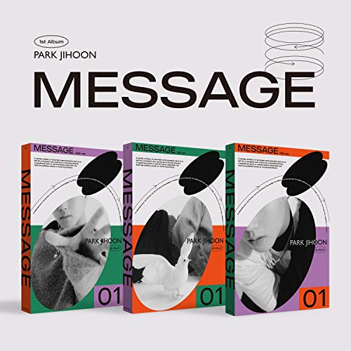 【中古】パク・ジフン 1stアルバム - Message(ランダムバージョン)