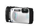 【中古】OLYMPUS コンパクトデジタルカメラ STYLUS TG-870 Tough ホワイト 防水性能15m 180°可動式液晶 TG-870 WHT